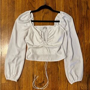 NWOT Abercrombie & Fitch Long Sleeve Blouse